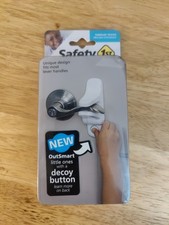 Safety 1st OutSmart Lever Lock with Decoy Button White HS289