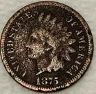 1875 Indian Head Cent Penny 1C # - VG/F - #14988
