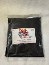 COLOR SPLASH - Black Colored Sand for Sand Art Crafts - 2 POUNDS - Non-Toxic