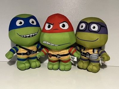 TMNT Plüsch Leonardo Raphael Donatello Stofftiere Teenage Mutant Ninja Konvolut