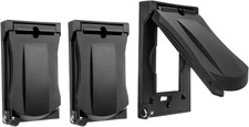 3 Pack BESTTEN Outdoor Outlet Cover for GFCI and Decor Receptacle, Weather Pro