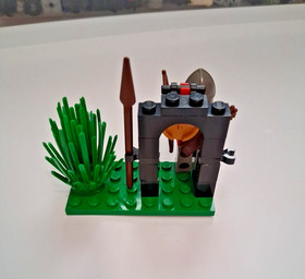 LEGO Castle: King's Archer (1624) Build Only.  No Instructions Or Box