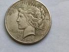 1922 statue of liberty and peace coin silver dollar collection.  Four available.