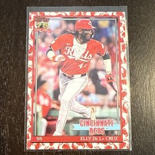 2026 Topps Series 1 Japan Edition #T91-22 Elly De La Cruz Koi Fish Variation SSP