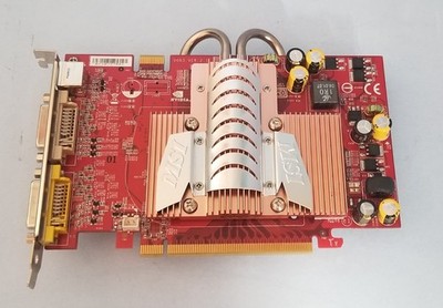 MSI NVIDIA GeForce 7600 GT NX7600GT-T2D256EZ 256 MB GDDR3 SDRAM Video card