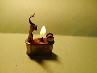 BRIQUET VULCANO LIGHTER 打火机 ACCENDINO léttari ljusare sytytin ENCENDED AANSTEKER