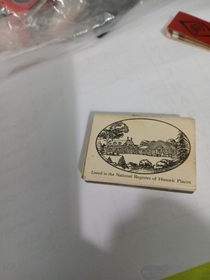 Stony Hill Inn, Matchbox I'd Some Matches Graphics