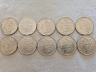 1885 - P Philadelphia Mint Silver Morgan Dollar Lot Of 10 Coins