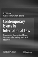 Rajnish Kumar Singh (U. A.) | Contemporary Issues In International Law | Buch