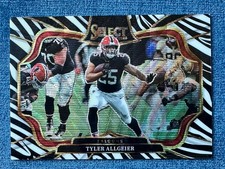 2025 Select Tyler Allgeier Field Level Zebra SSP Atlanta Falcons 