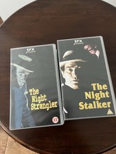 THE NIGHT STALKER STRANGLER UK  2-Tape SET VHS VIDEO  1998 Darren McGavin HORROR