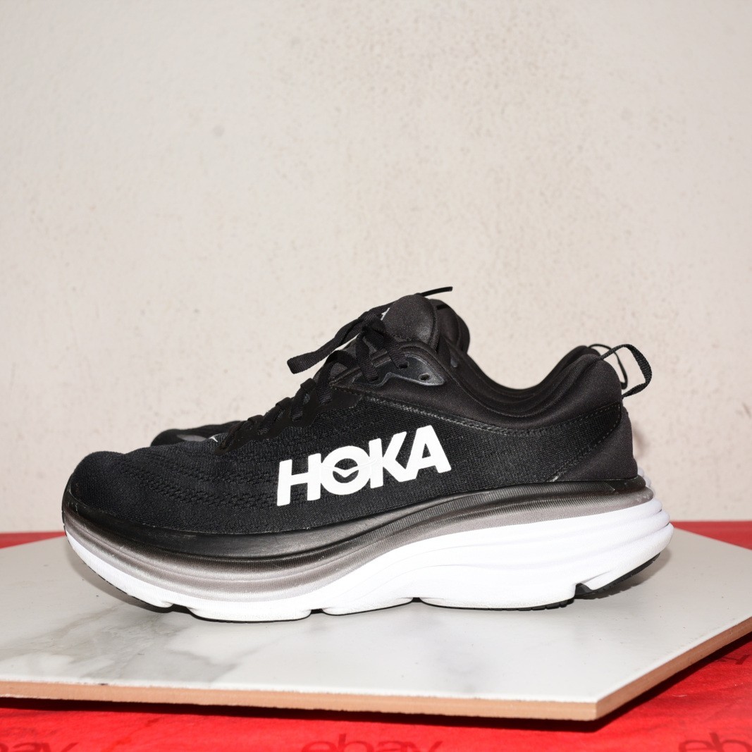 HOKA Bondi 8 Running Shoe Women US 11 B thumbnail 2