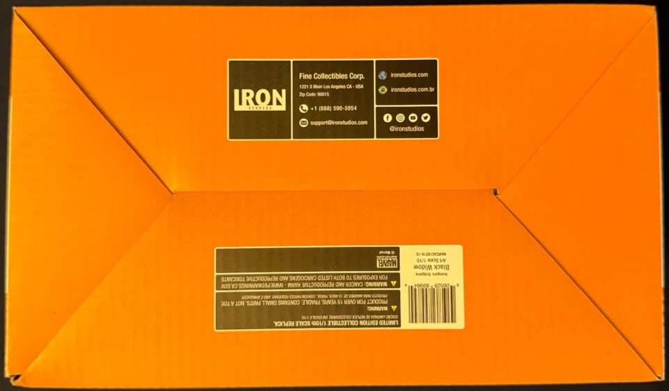 Iron Studios Black Widow escala 1/10 estatua Avengers Endgame BDS escala artística Foto 4 de 4