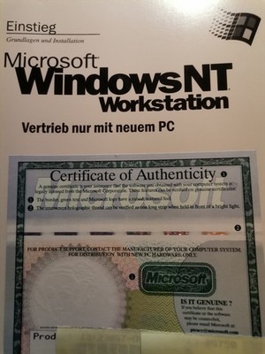 Microsoft Windows NT 4.0 Workstation - Deutsch