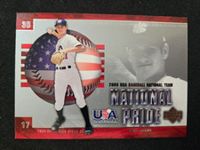 2003 Upper Deck USA Baseball NATIONAL PRIDE USA13 Paul Janish