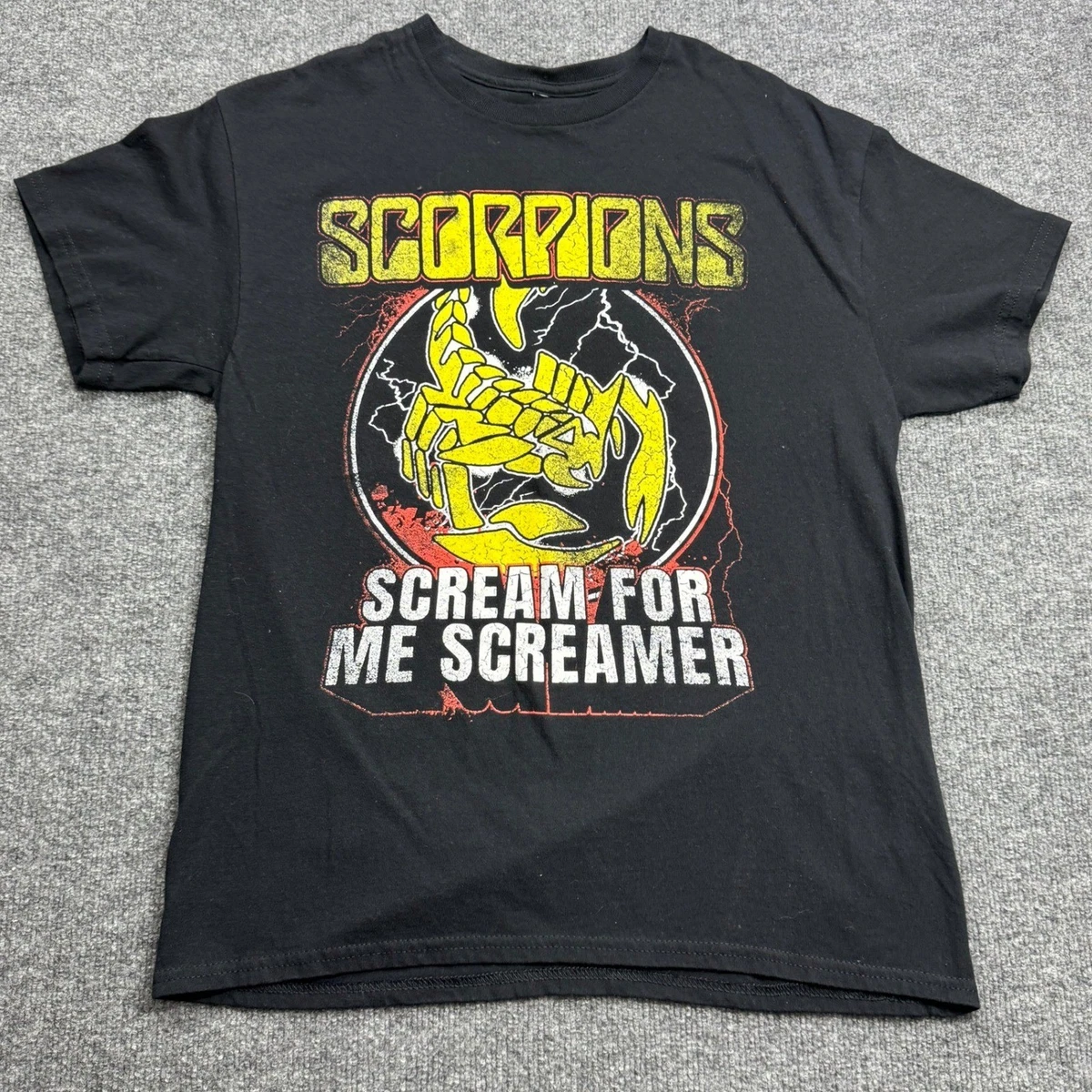 Scorpions Tour T Shirt In Men's T-Shirts for sale | eBay