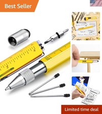 Ultimate Multitool Pen with Ruler and Screwdrivers - Mens Gift for All Occasions