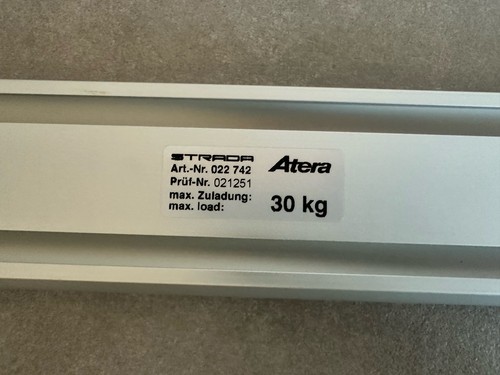 Atera Auffahrschiene Rampe Beladehilfe faltbar für STRADA Heckträger -NEU - Bild 3 von 7