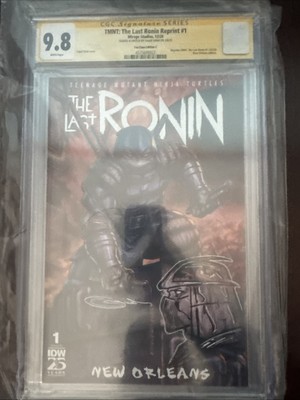 TMNT The Last Robin 1 Signed Remarked Sajad CGC 9.8 Megacon 2025 New Orleans RE