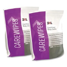 Performance Body Cloths 1-Ply 6 x 8 Unscented White 700/Pack 2 Packs/Carton