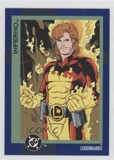 1993 SkyBox DC Cosmic Teams Inferno #91 1k3