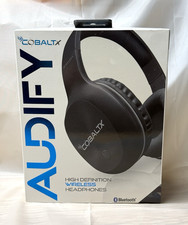 CobaltX Audify Bluetooth Wireless Headset NEW