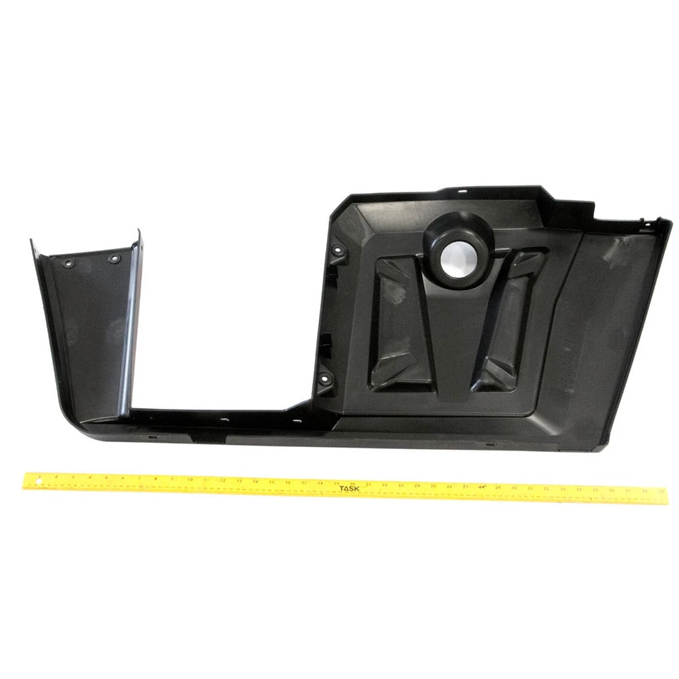 Polaris Fender with Rocker, Rear, Right Side, Gloss Black Foto 3 de 4