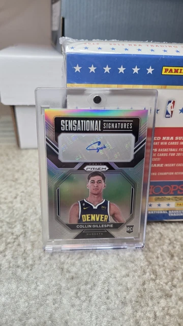2022-23 Prizm Sensational Signatures Silver Collin Gillespie TRUE ROOKIE Auto🔥