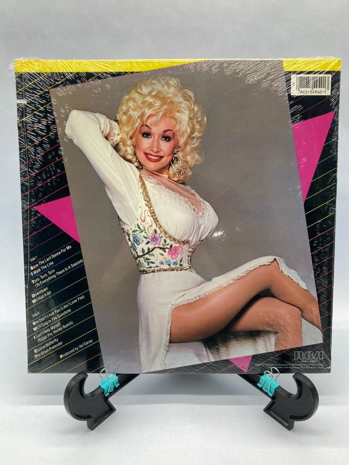 Dolly Parton The Great Pretender Vintage Vinyl LP 1984 RCA Record AHL1-4940 - Image 3 of 4