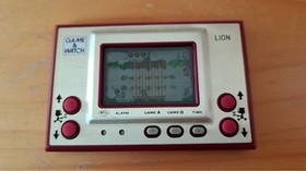 Nintendo GAME & WATCH LN-08 Lion Japan Vintage Retro game Operation confirmation