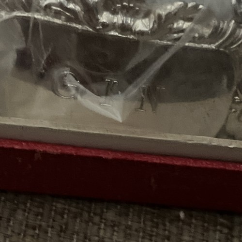 Vintage Leonard Silver Plated Liquor Labels, Original Box Tags Plaques - Foto 4 di 7