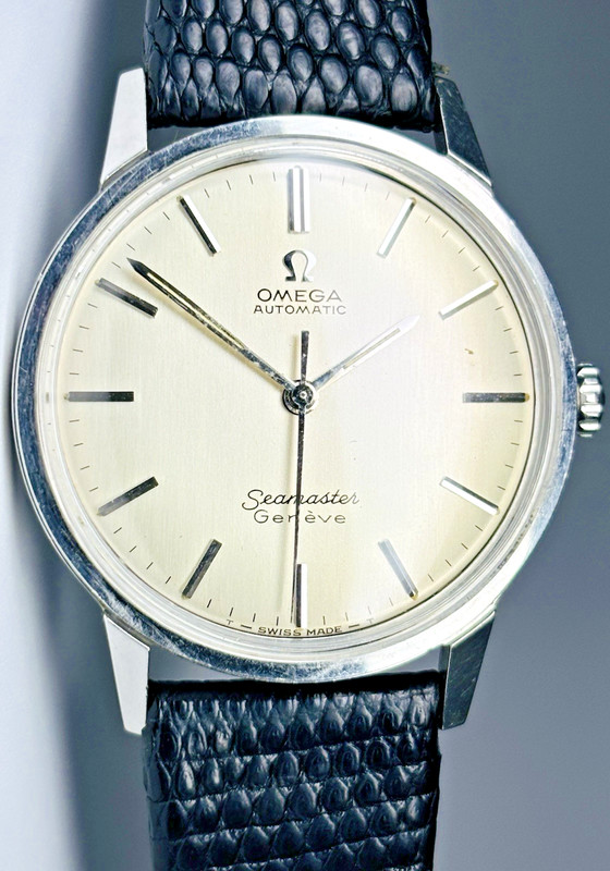 Vintage Omega Seamaster Geneve Automatic 165.002 Cal. 552 Watch, Circa. 1967