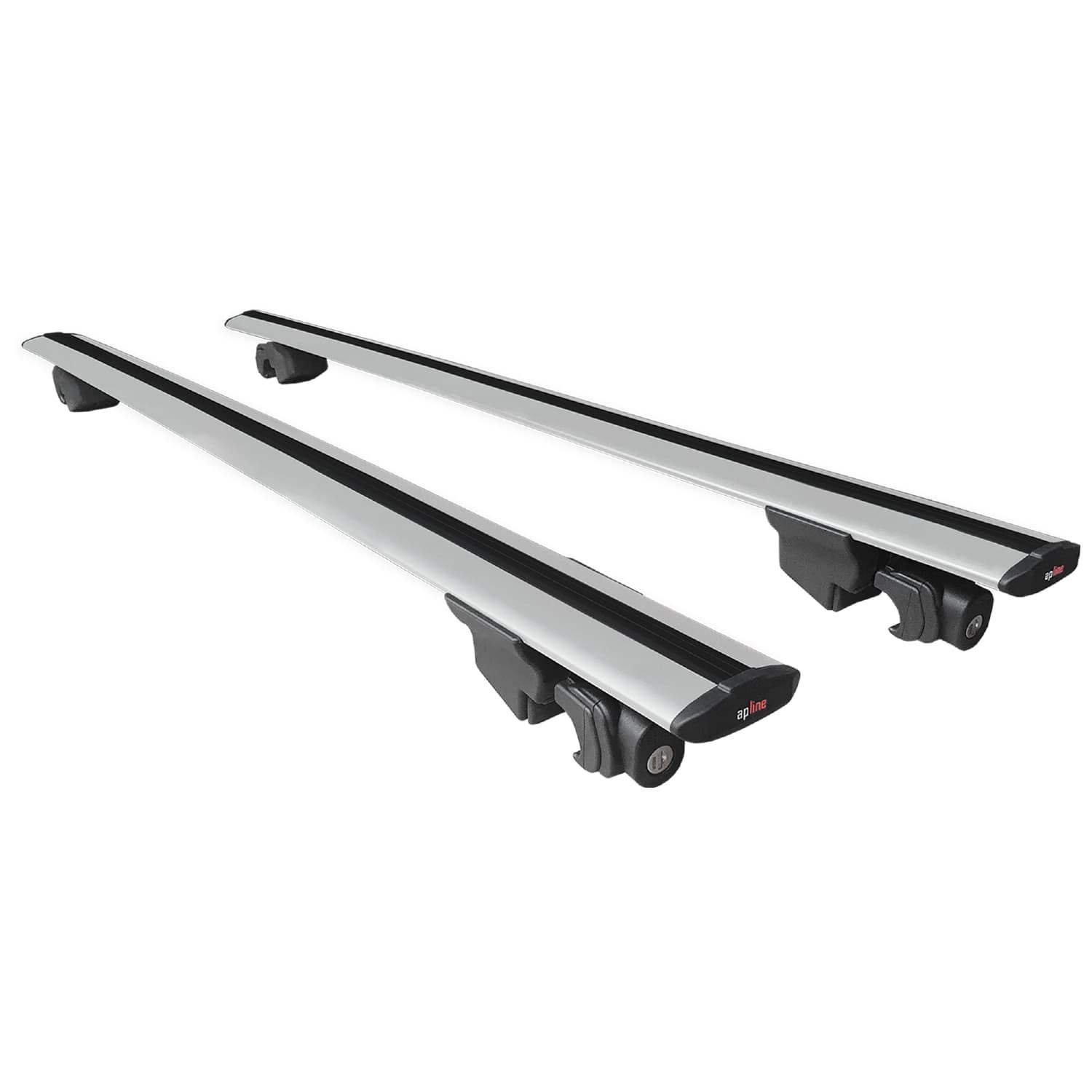 Barres de toit HOOK Jeep Grand Cherokee 2022-2024 en profilé alu gris haut de gamme