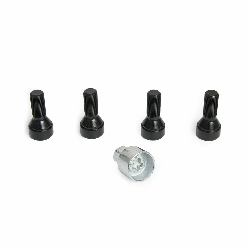 36136792851 M14 x 1.25 Aluminum Wheel Bolts Lock Screw For BMW X3 4 X5 X6 3 5 7' - Image 2 of 4