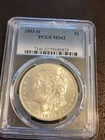 1883-O Morgan Silver Dollar PCGS MS62