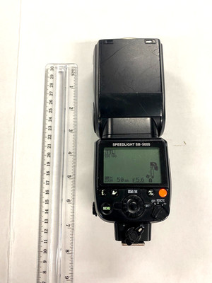 Nikon Speedlight Flash SB-5000 Working 1264-10 READ Please