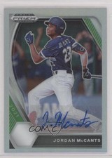 2021 Panini Prizm Draft Picks Silver Prizm Auto Jordan McCants #PDP88 Auto fm0