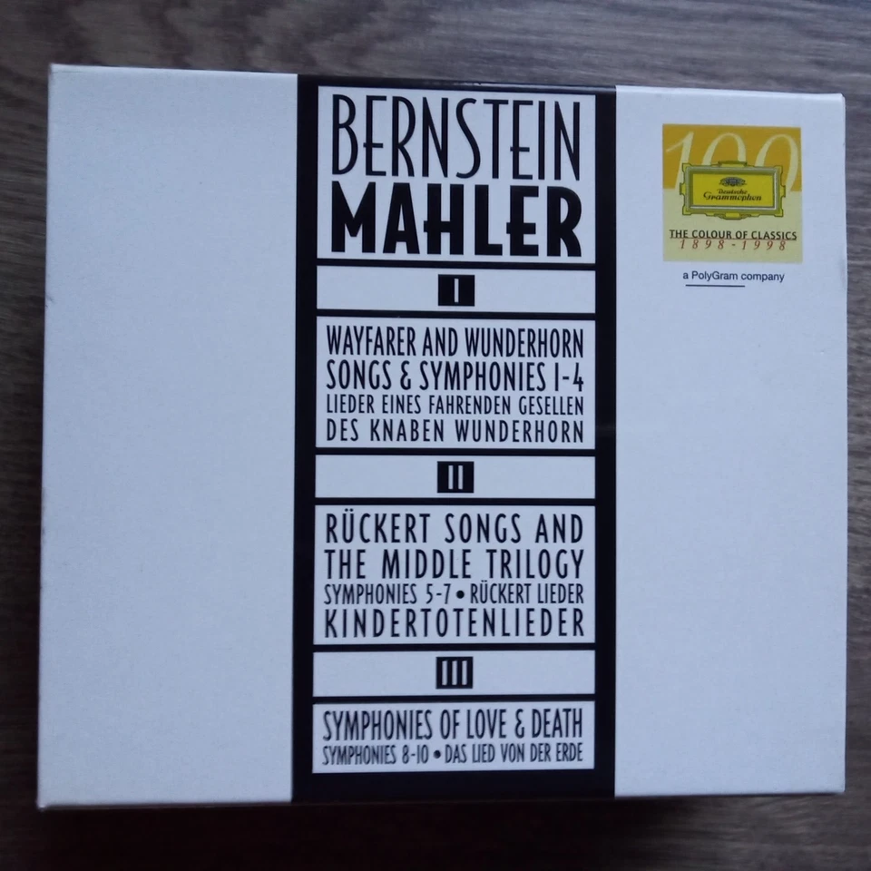 BERNSTEIN MAHLER - The Complete Symphonies & Orchestral Songs - 16 CD BOX - Bild 2 von 3