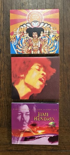 Jimi Hendrix CD / DVD Deluxe CD Sets - Axis + Electric Ladyland + First ...