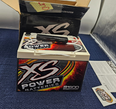 XS Power S1600 Universal Durable S-Series Leak-Proof Absorbed Glass Mat Battery