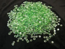 Light Green Pebble Bead Fire glass for your fireplace or fire pit GLP-Green