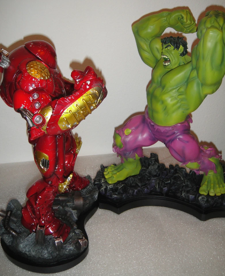 BOWEN DESIGNS IRON MAN HULK-BUSTER BATTLE DAMAGED STATUE Lmt300 Sideshow Avenger - Image 2 of 4