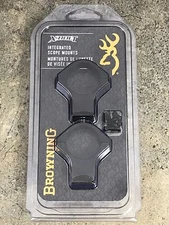 Browning Integrated Scope Mount System 12511 for X-Bolt 30mm Diam Medium Height