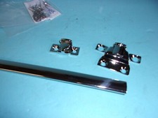 1932 Ford Car Pickup And Commercial Center Hood Hinge Stainless Mount Brackets
