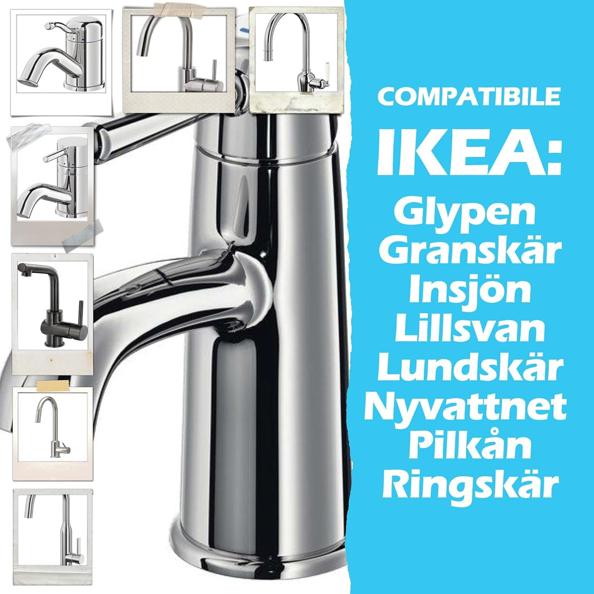 Aeratori Rompigetto M24 Per Rubinetti - Set Da 6 Con Guarnizioni, Acciaio Inox - Foto 5