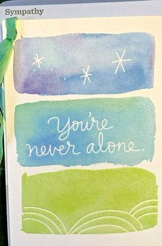 Hallmark SYMPATHY Cards "A life well-lived,Someone who meant So Much" 16V 129A - Picture 15 of 41