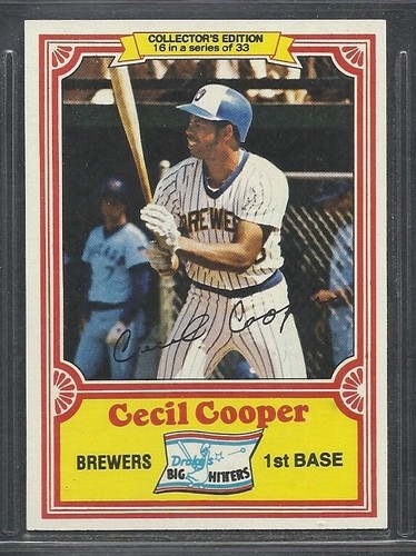 1981 Cecil Cooper #16