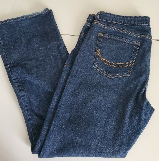 Old Navy Boots Cut Jeans Blue Stretch Womens’s Pants Size 14 Long RN ...