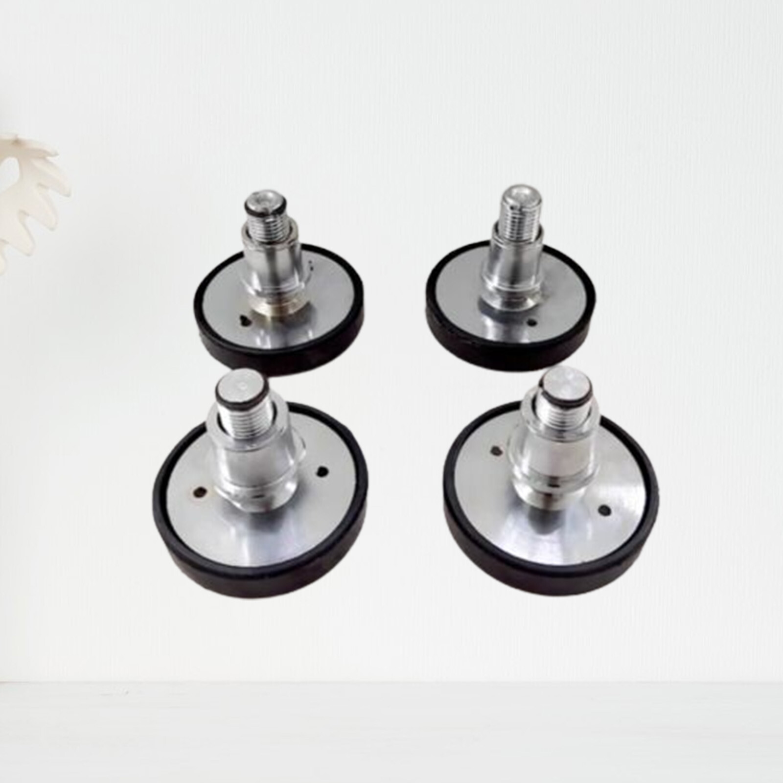 Car Lift Rubber tray adjustable Heightening Feet Pads Shaft diameter 38mm USApRR