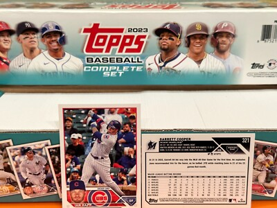 #ad 2023 Topps Series 1 Baseball Complete Set Base Card Singles 166 330 YOU PICK $0.99